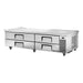 True TRCB-82-84-HC - 4 Drawer Refrigerated Chef Base, Extended Top 2134mm