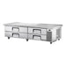 True TRCB-82-86-HC - 4 Drawer Refrigerated Chef Base, Extended Top 2191mm