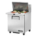 True TSSU-27-12M-C-HC - 12 x 1/6 Pan Mega Top Salad Prep Fridge, 1 Door 702mm