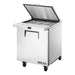 True TSSU-27-12M-C-HC - 12 x 1/6 Pan Mega Top Salad Prep Fridge, 1 Door 702mm