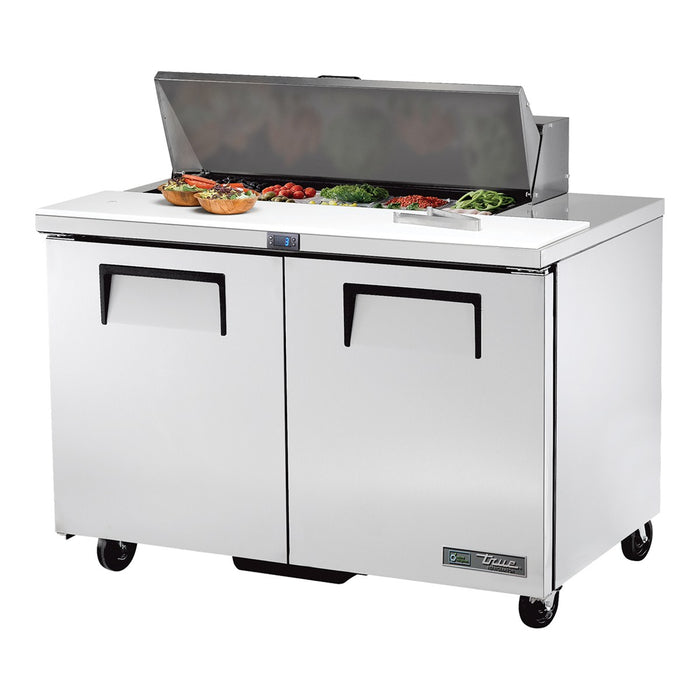 True TSSU-48-10-HC - 10 x 1/6 Pan Salad Prep Fridge, 2 Door 1229mm