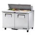 True TSSU-48-12-HC - 12 x 1/6 Pan Salad Prep Fridge, 2 Door 1229mm