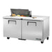 True TSSU-60-08-HC - 8 x 1/6 Pan Salad Prep Fridge, 2 Door 1534mm