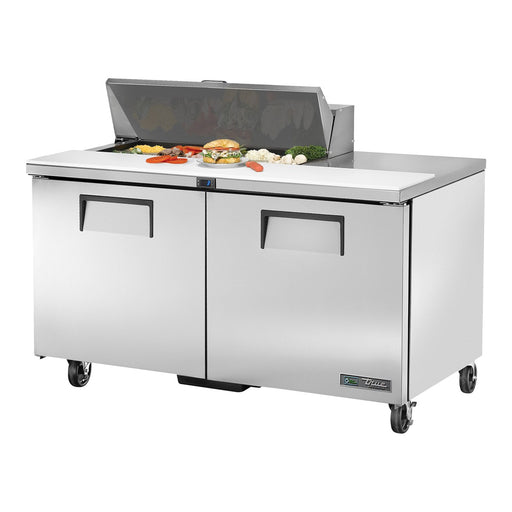 True TSSU-60-10-HC - 10 x 1/6 Pan Salad Prep Fridge, 2 Door 1534mm