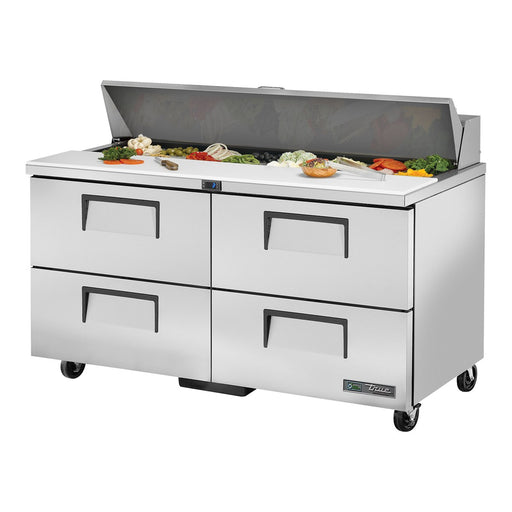 True TSSU-60-16D-4-HC - 16 x 1/6 Pan Salad Prep Fridge, 4 Drawer 1534mm