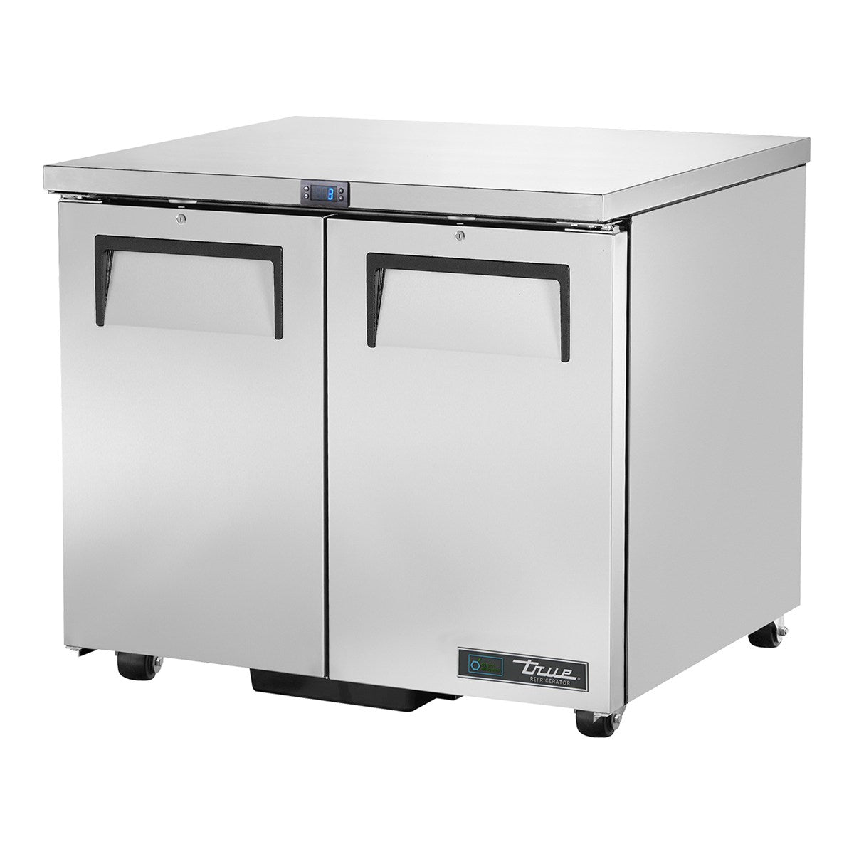 True TUC-36-HC - 2 Door Undercounter Fridge 924mm 200L
