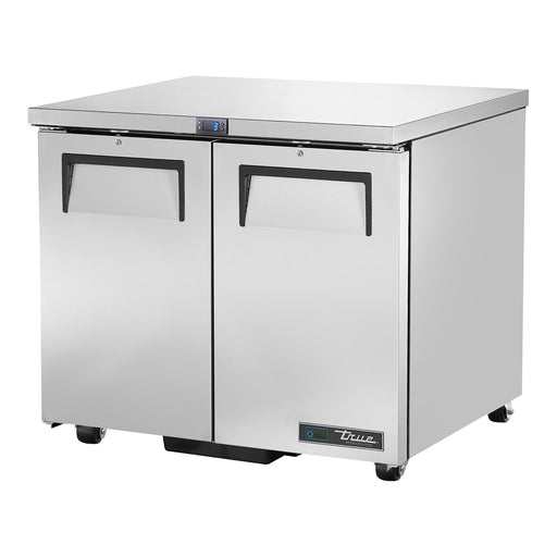 True TUC-36-HC - 2 Door Undercounter Fridge 924mm 200L