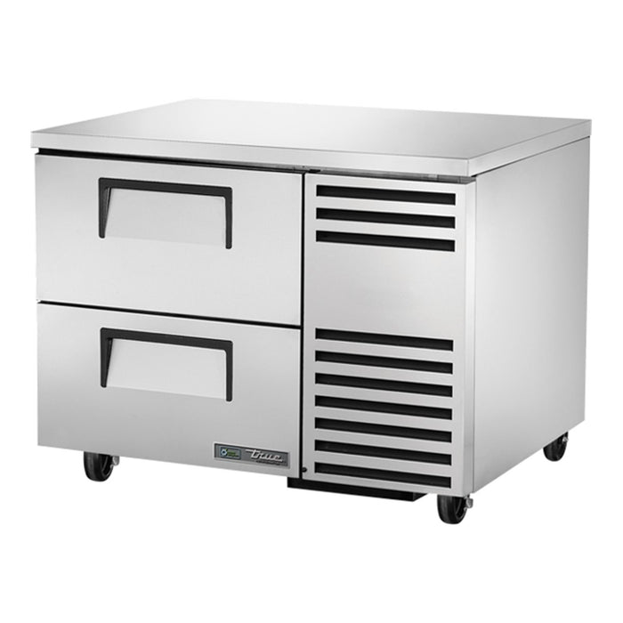 True TUC-44D-2-HC - 2 Drawer Deep Undercounter Fridge 1131mm 102L