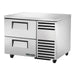 True TUC-44D-2-HC - 2 Drawer Deep Undercounter Fridge 1131mm 102L