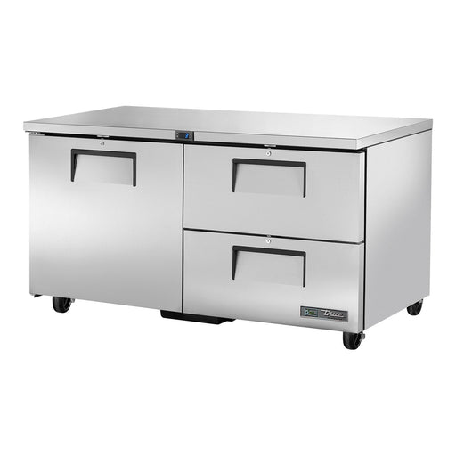 True TUC-60D-2-HC - 2 Drawer + 1 Door Undercounter Fridge 1534mm 226L