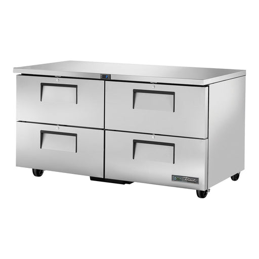 True TUC-60D-4-HC - 4 Drawer Undercounter Fridge 1534mm 78L