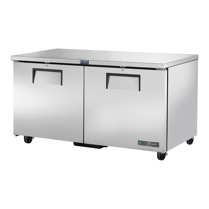 True TUC-60F-HC - 2 Door Undercounter Freezer 1534mm 375L