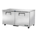 True TUC-60F-HC - 2 Door Undercounter Freezer 1534mm 375L