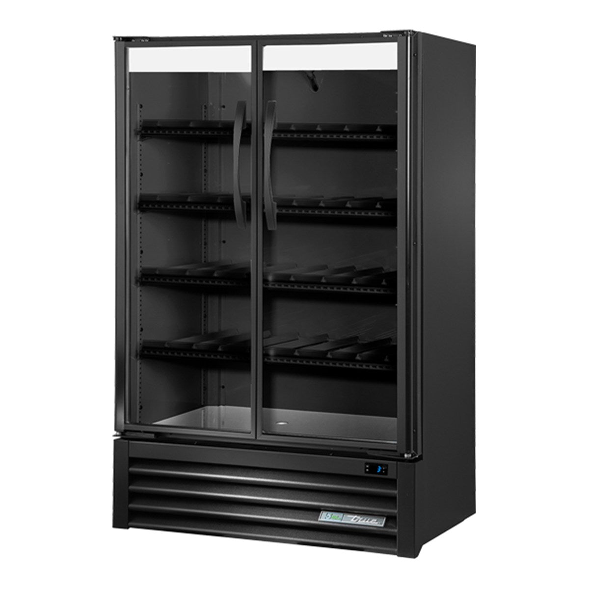 True TVM-36SL-HC - 2 Glass Door Visual Merchandiser Display Fridge, Reduced Height 914mm 281L