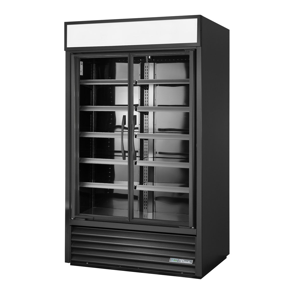 True TVM-48-HC - 2 Glass Door Visual Merchandiser Display Fridge 1198mm 501L