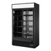 True TVM-48SL-HC - 2 Glass Door Visual Merchandiser Display Fridge, Reduced Depth 1197mm 501L