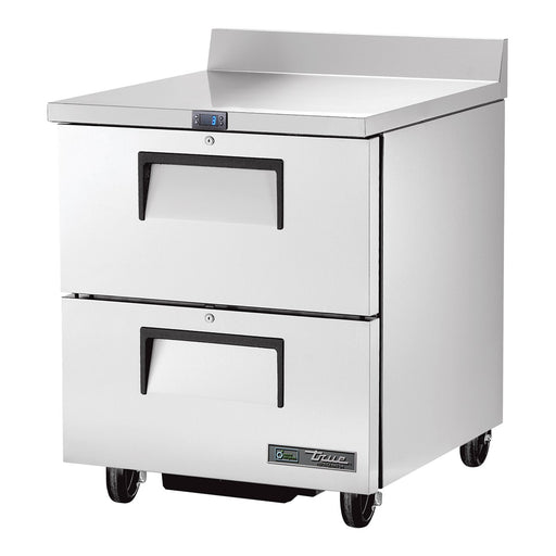 True TWT-27D-2-HC - 2 Drawer Worktop Fridge 702mm 39L