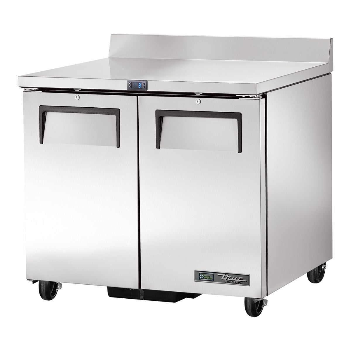 True TWT-36-HC - 2 Door Worktop Fridge 924mm 200L