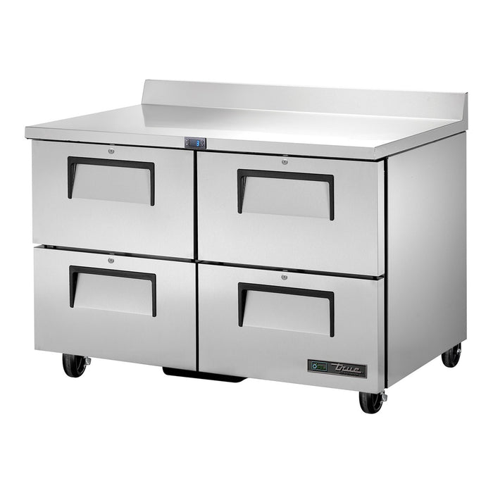 True TWT-48D-4-HC - 4 Drawer Worktop Fridge 1229mm 53L