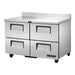 True TWT-48D-4-HC - 4 Drawer Worktop Fridge 1229mm 53L