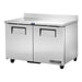 True TWT-48F-HC - 2 Door Worktop Freezer 1229mm 262L
