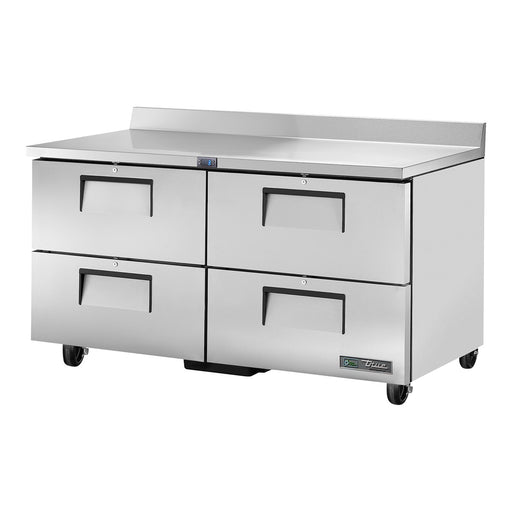 True TWT-60D-4-HC - 4 Drawer Worktop Fridge 1534mm 78L