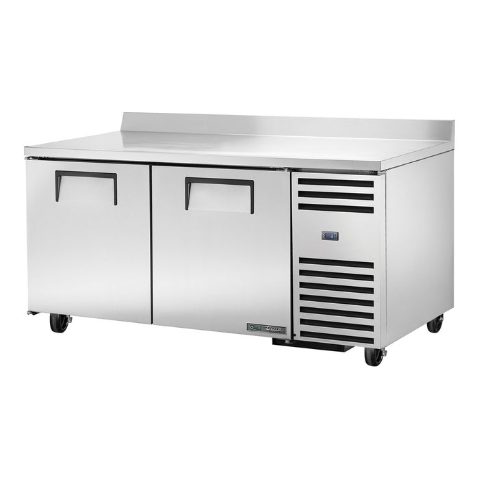 True TWT-67-HC - 2 Door Deep Worktop Fridge 1709mm 484L