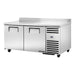 True TWT-67-HC - 2 Door Deep Worktop Fridge 1709mm 484L