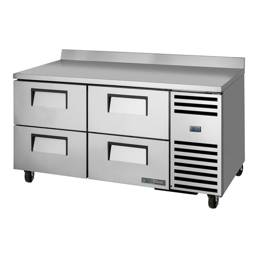 True TWT-67D-4-HC - 4 Drawer Deep Worktop Fridge 1709mm 205L