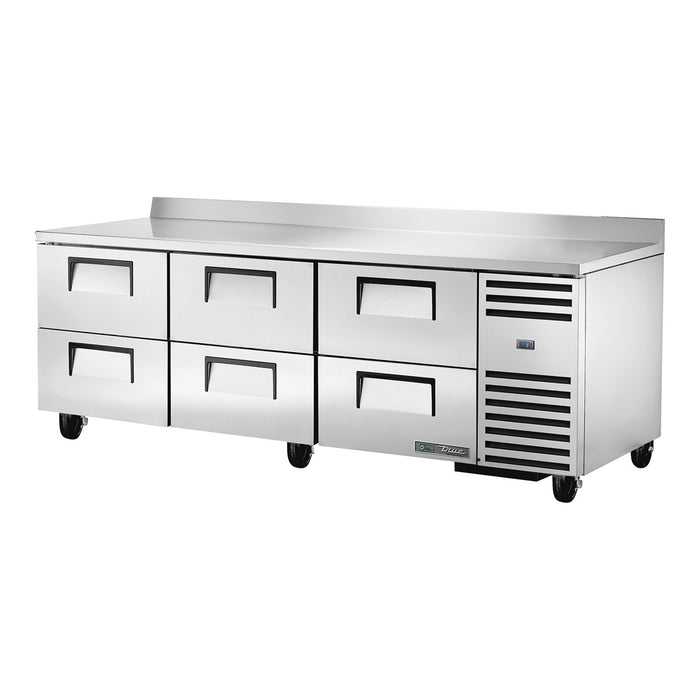 True TWT-93D-6-HC - 6 Drawer Deep Worktop Fridge 2369mm 307L