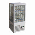 FED Thermaster TCBD78W - Four-Sided Countertop Drink Fridge White 78L