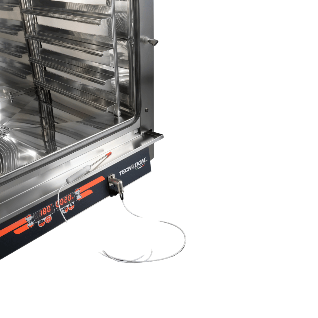 Tecnodom TD-7NE - Nerone MID 7 Tray Digital Combi Oven, 600x400 or GN 1/1 - image 3