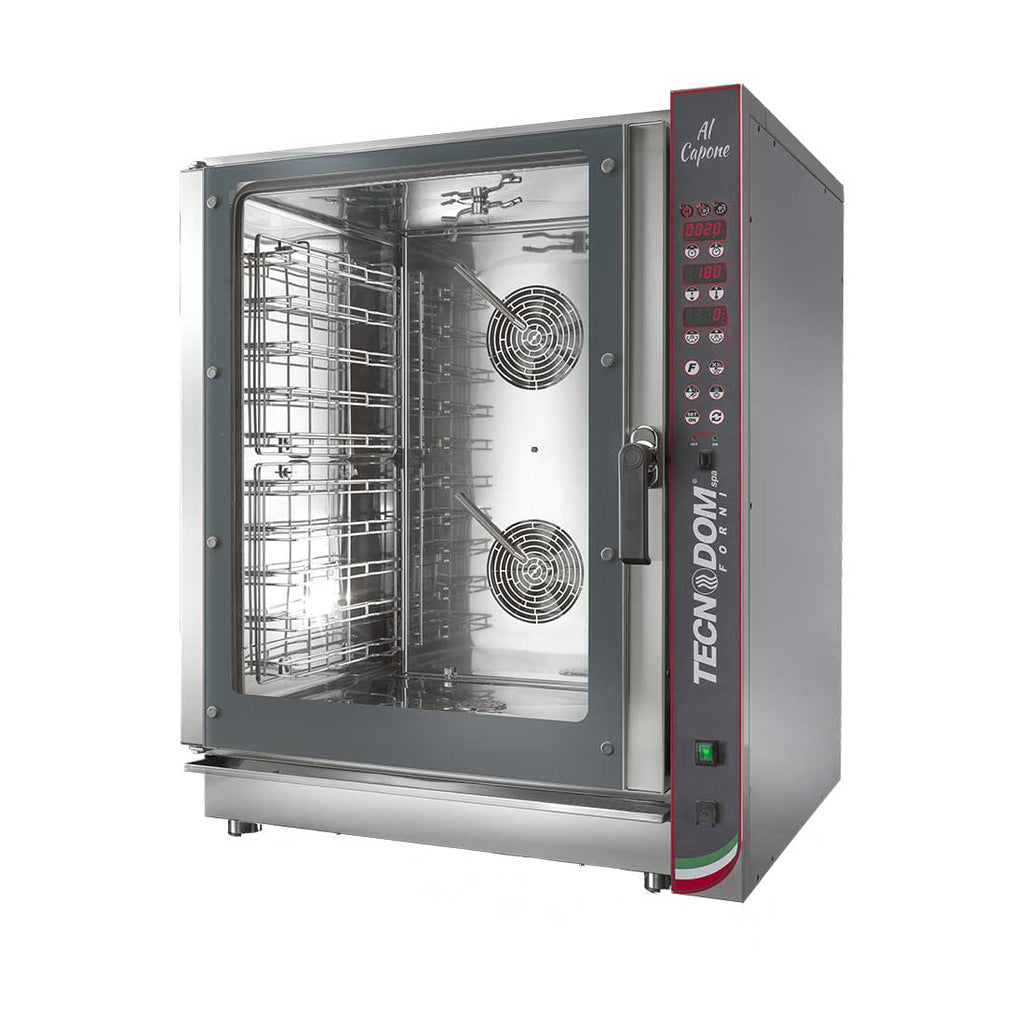 Tecnodom TDC-10VH - Nerone CL 10 Tray Digital Combi Oven with Auto Clean