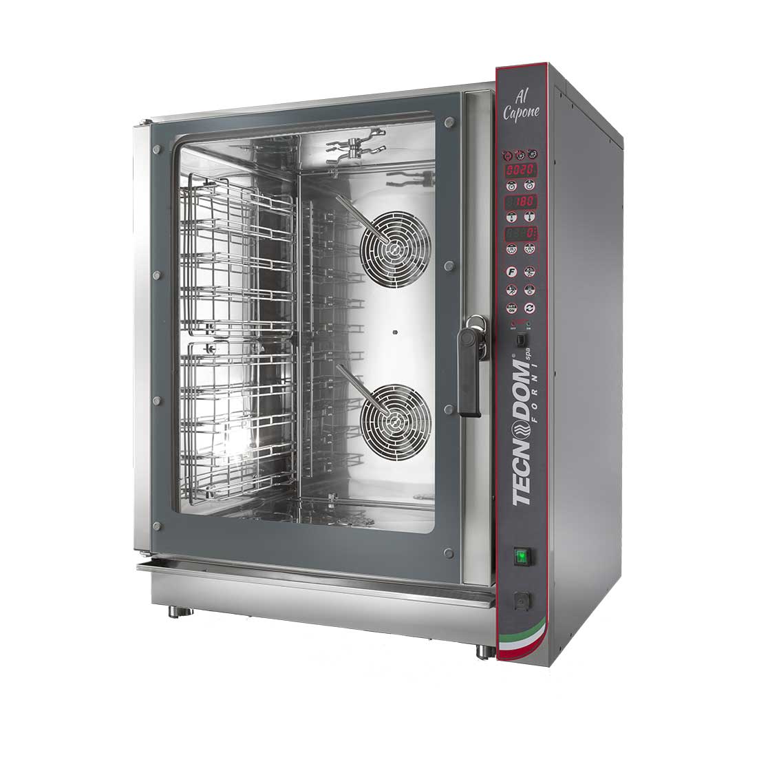 Tecnodom TDC-10VH - Nerone CL 10 Tray Digital Combi Oven with Auto Clean