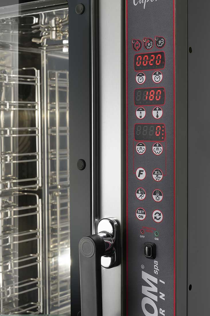 Tecnodom TDC-10VH - Nerone CL 10 Tray Digital Combi Oven with Auto Clean - image 5