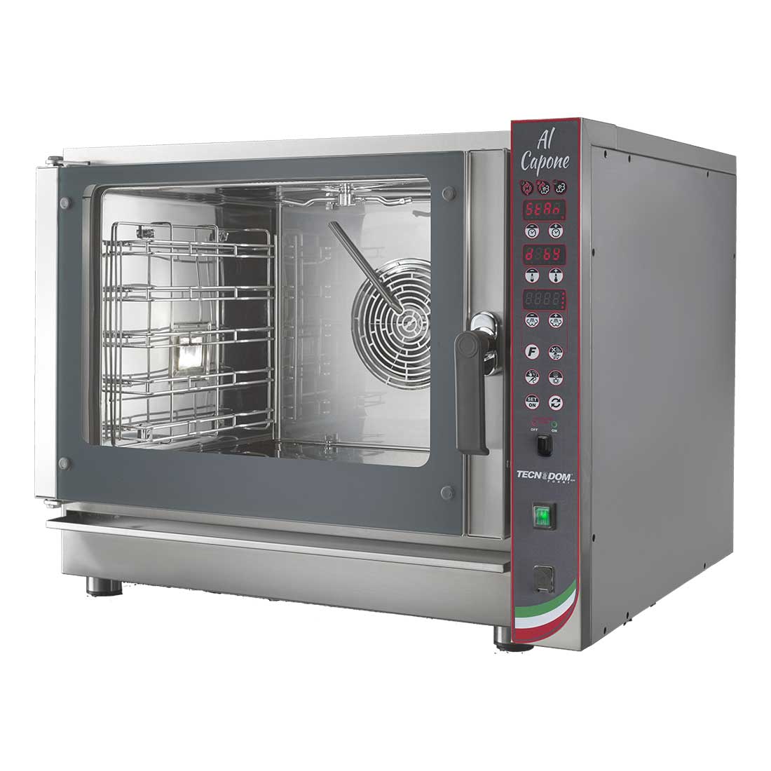 Tecnodom TDC-5VH - Nerone CL 5 Tray Digital Combi Oven with Auto Clean