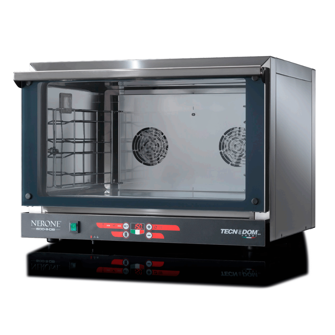 Tecnodom TDE-3BD - Nerone EKO Digital 3 Tray 600x400 Convection Oven, 15A