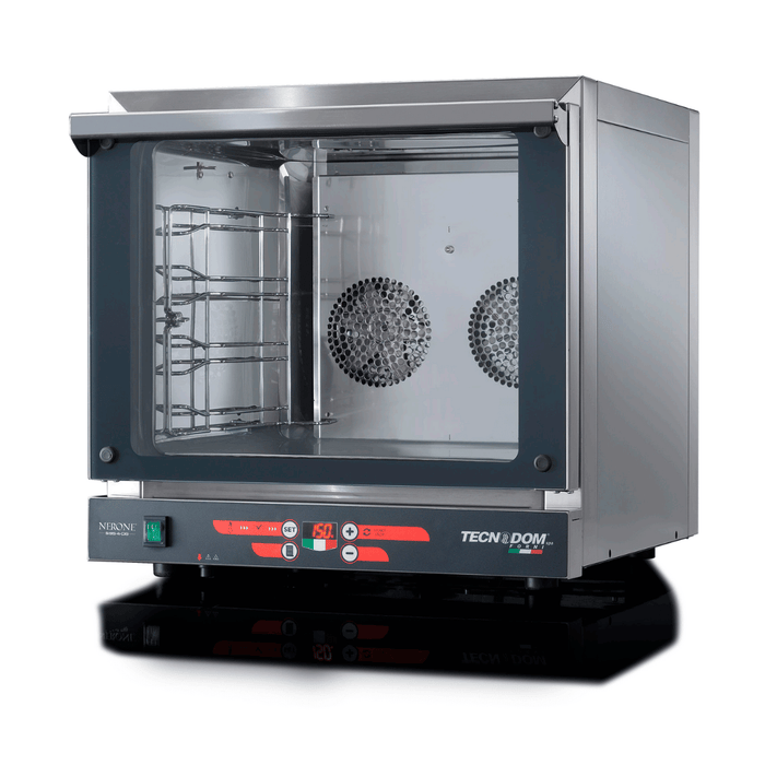 Tecnodom TDE-4CD - Nerone EKO Digital 4 Tray 435x350 Convection Oven, 10A