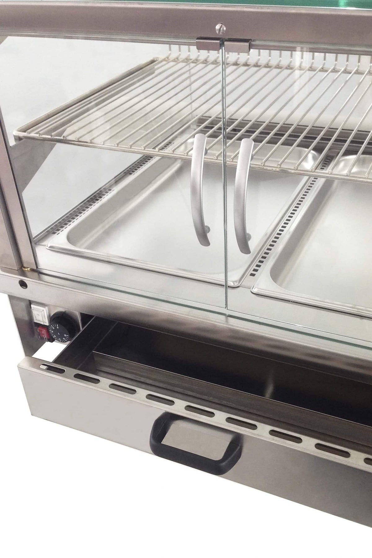 Unis UNE-THA2THH - Thaya Heated Food Display, 2 Tray, High, 746mm