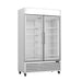FED Thermaster LG-800PF - Double Glass Door Upright Display Freezer White 800L