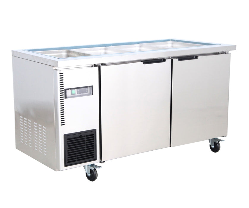 FED Thermaster TL1500TN-12P - Refrigerated Saladette 12x GN 1/3 1500mm