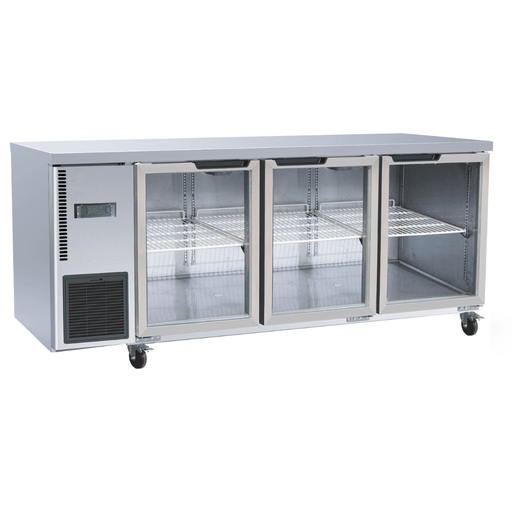 FED Thermaster TL1800TNG-3D - Triple Glass Door Bench Fridge 1800 x 700mm