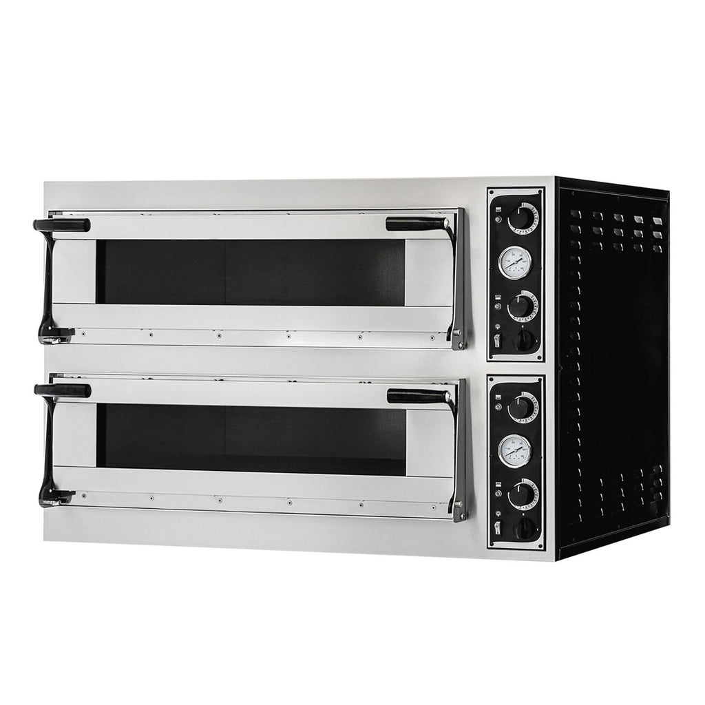 Prismafood TP-2 - Double Deck Electric Pizza Oven, 8 x 40cm