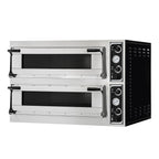 Prismafood TP-2 - Double Deck Electric Pizza Oven, 8 x 40cm