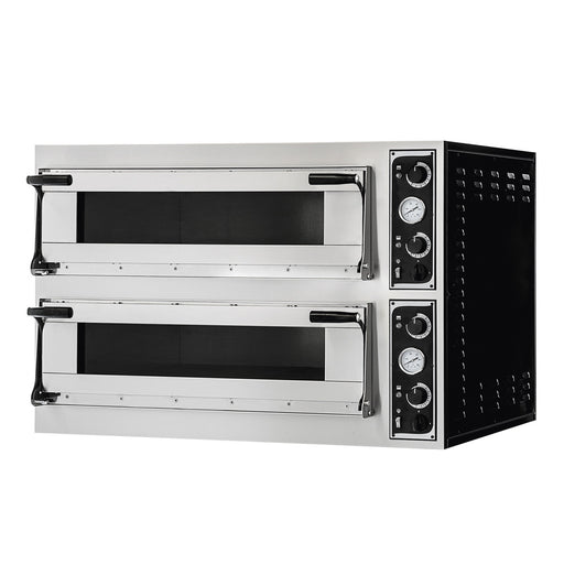 Prismafood TP-2 - Double Deck Electric Pizza Oven, 8 x 40cm