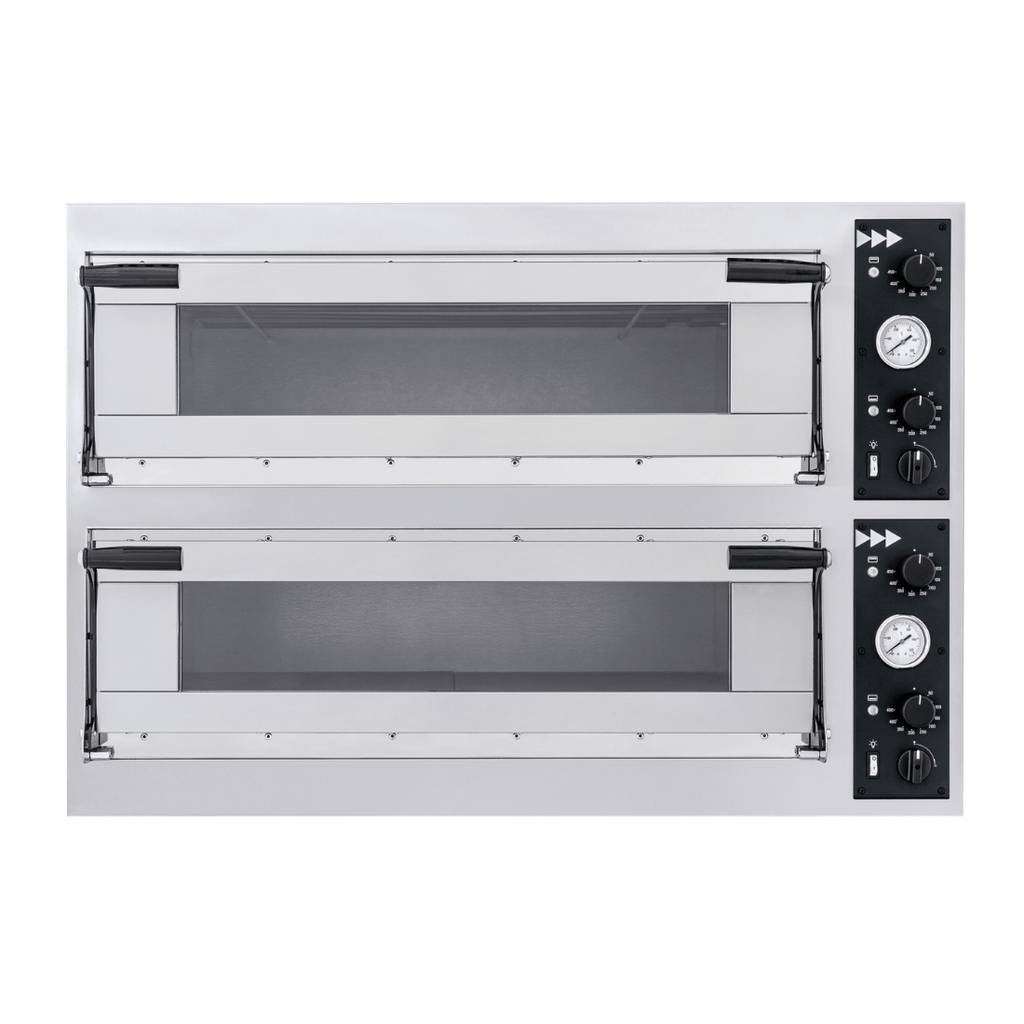Prismafood TP-2 - Double Deck Electric Pizza Oven, 8 x 40cm - image 2