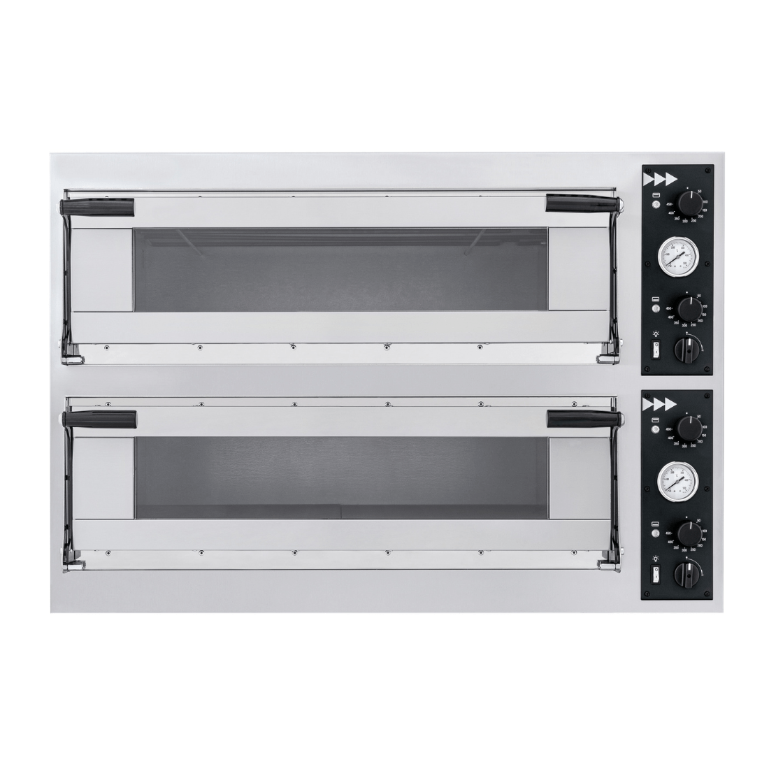 Prismafood TP-2 - Double Deck Electric Pizza Oven, 8 x 40cm - image 2