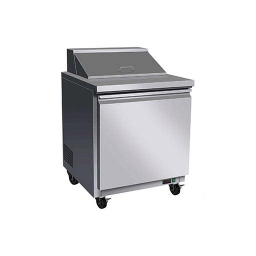 FED Thermaster TSB735 - Single Door Pizza Prep Fridge 735mm