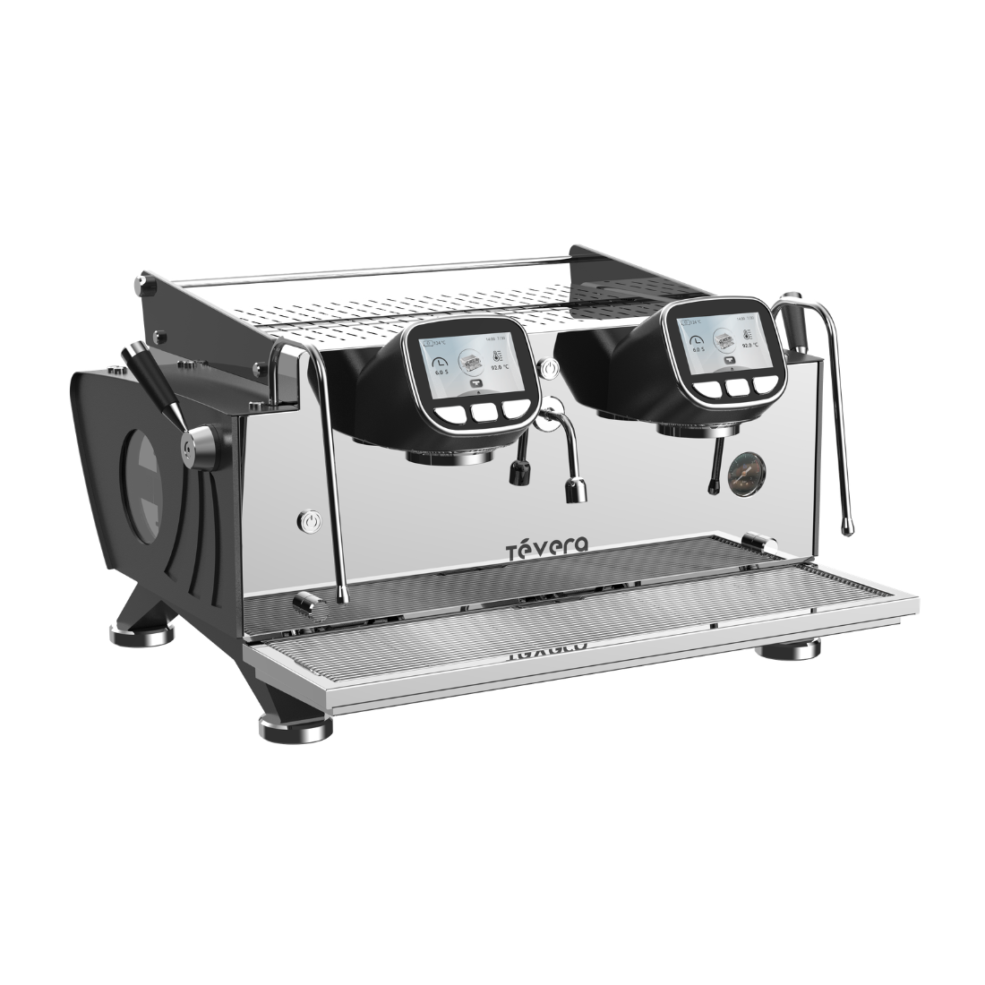 TéVera TVETT3-2B - T3 Multi-Boiler Coffee & Tea Machine, 2 Group, Black - image 2
