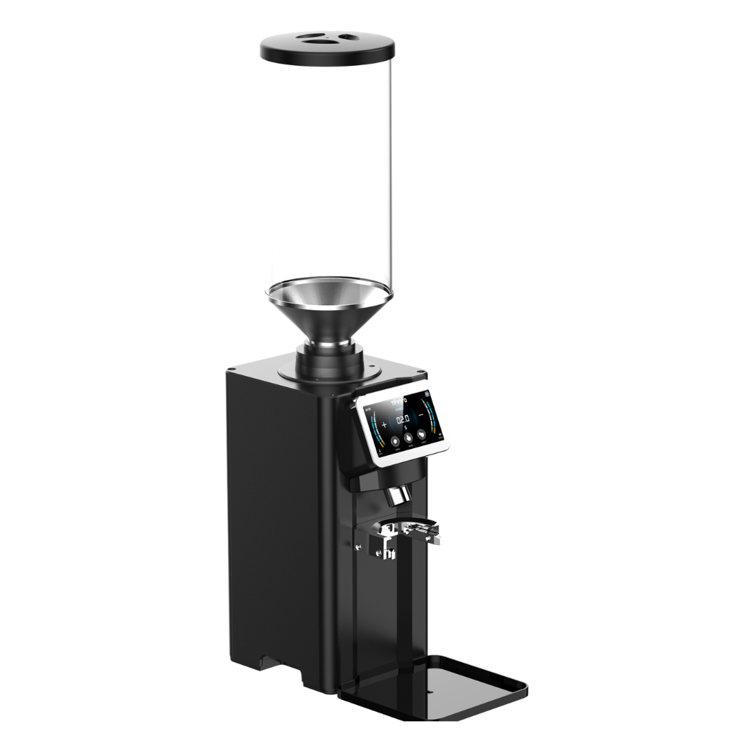TéVera TVTG-84GTB-TW - Tea Grinder, 84mm Ghost-Tooth Burrs, Grind by Weight - image 3